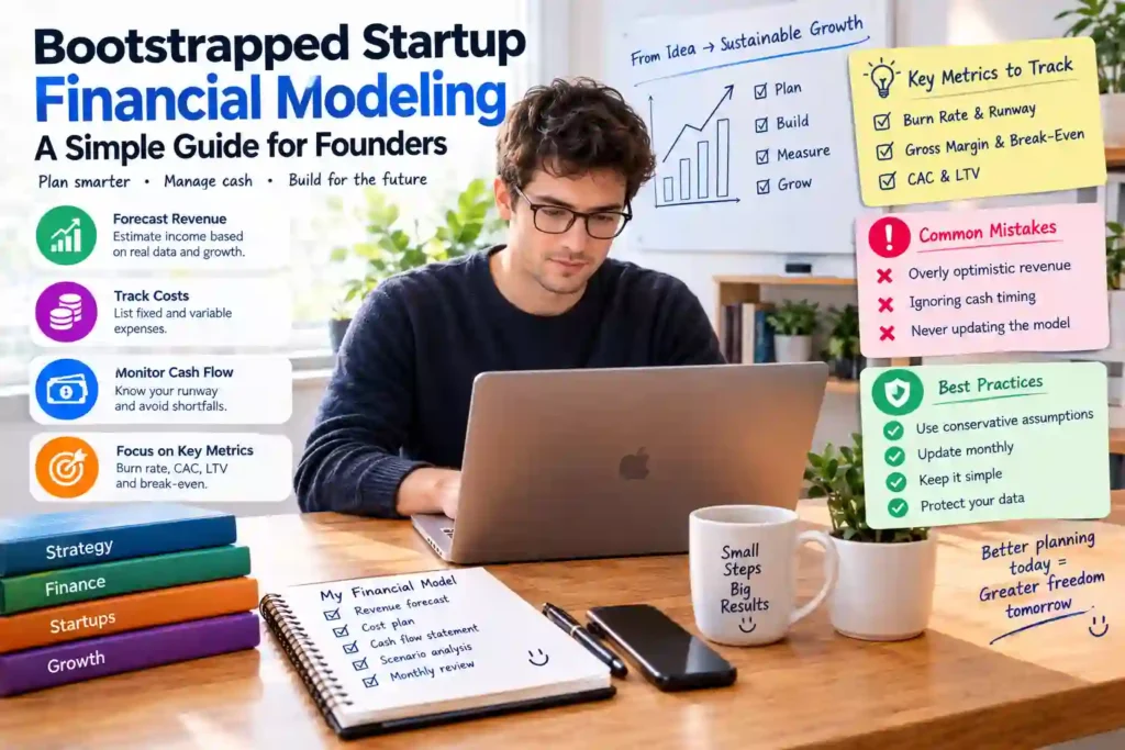 Bootstrapped Startup Financial Modeling