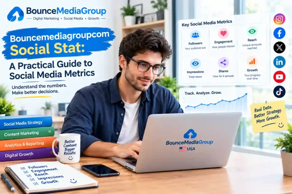 Bouncemediagroupcom social stat