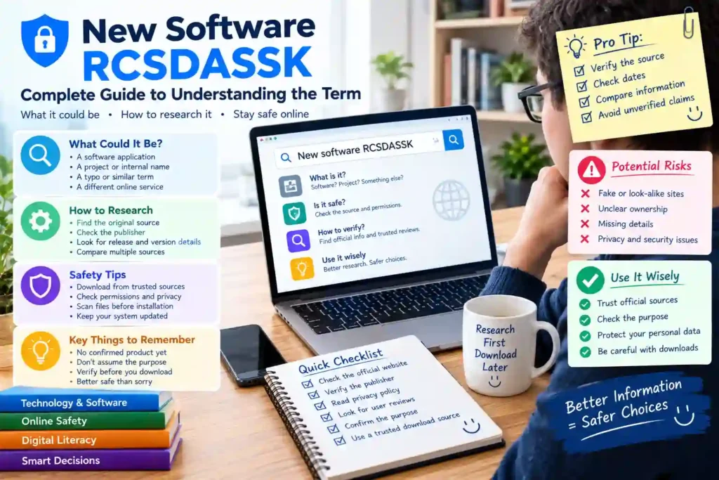 New Software RCSDASSK